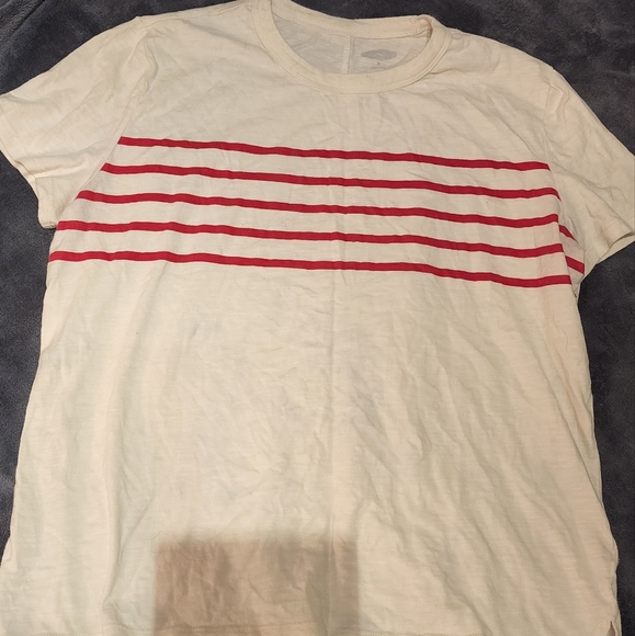 ** DONATED ** Cute striped tee - Picture 1 of 2
